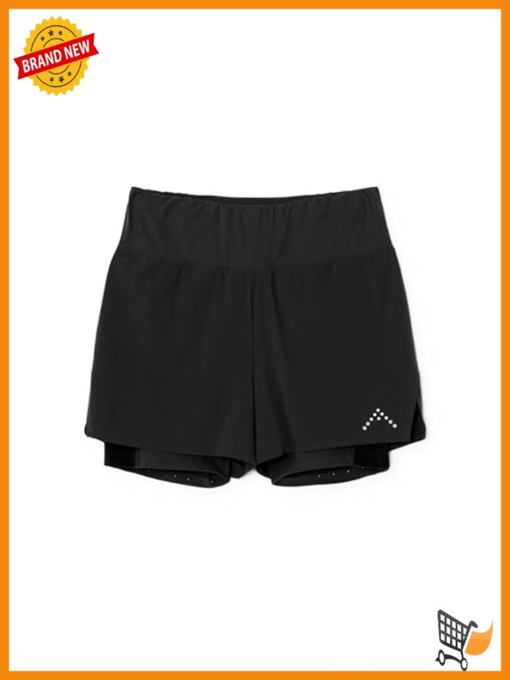 2-in-1 Quick-Dry Trail Running Shorts with Liner